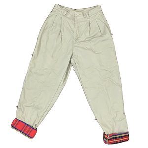 womens lined khaki pants